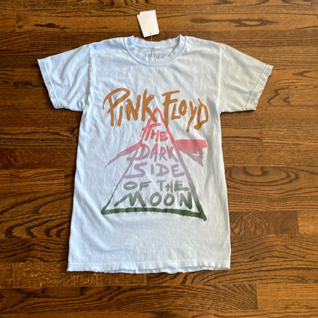 Nwt, Pink Floyd Light Blue Vintage Tee!